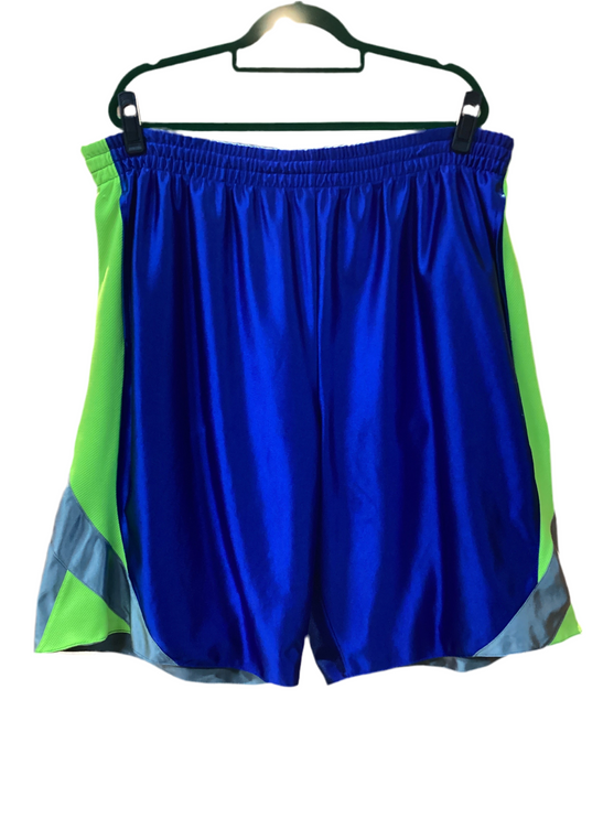 Men’s mesh shorts original blue white and yellow 38