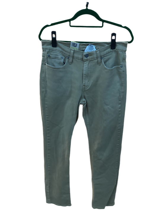 NWT men’s jeans slim beige Levi’s 32x32