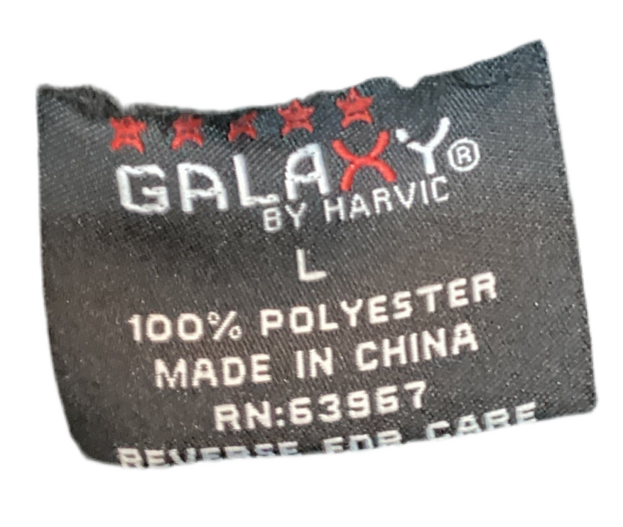 Men’s sweatpants original black Galaxy by Harvic large