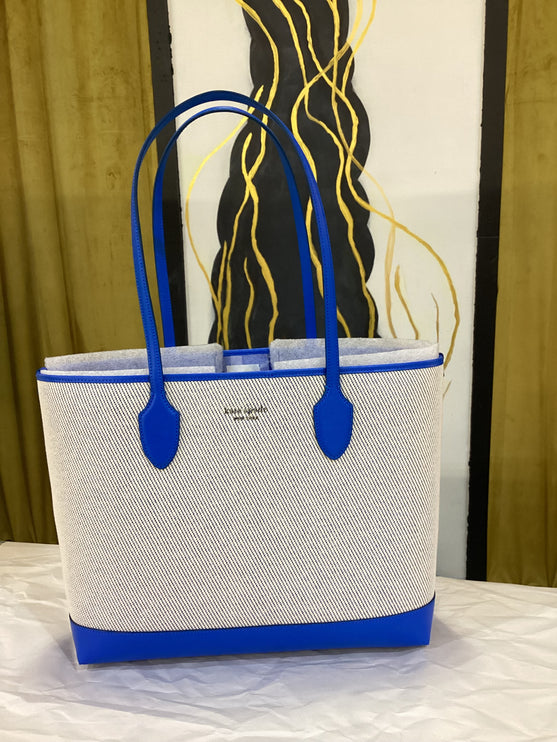 NWT Kate Spade Bleecker Canvass Tote Bag