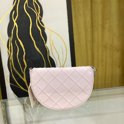 NWT Tory Burch Fleming Soft Crescent Bag