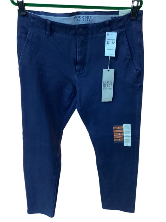 NWT men’s jeans original dark blue Dockers 33x32