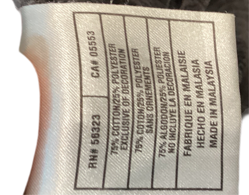 Men’s sweatpants dark gray ridged Jordan Extra Large