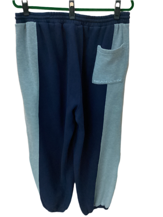 Men’s sweatpants original gray and blue Sean John Extra Large
