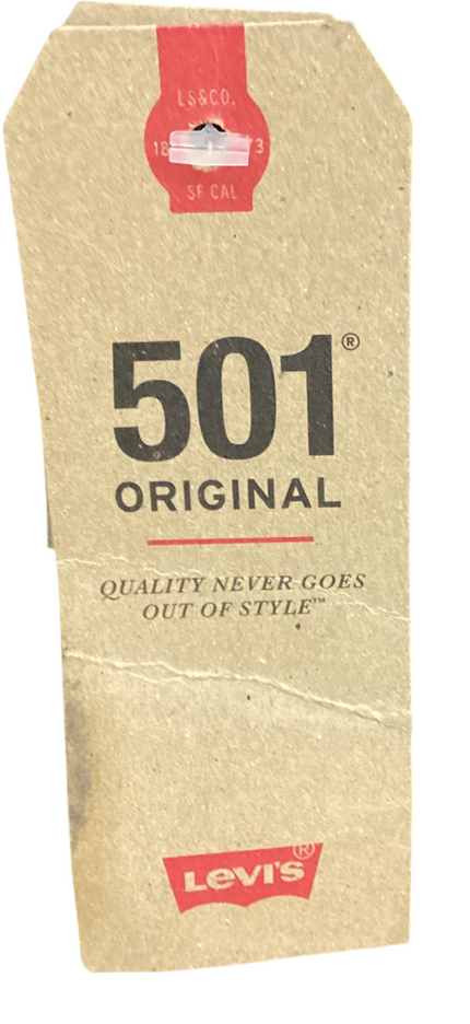 NWT Men’s Jeans original style dark blue Levi’s 36 x 32