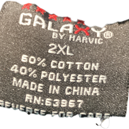 Men’s sweatpants original black Galaxy By Harvic 2XlL