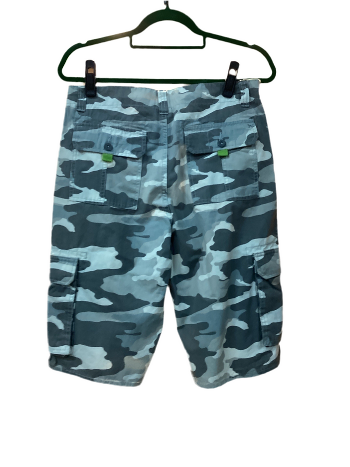 Men’s shorts black and white camo Eddie Bauer size 18