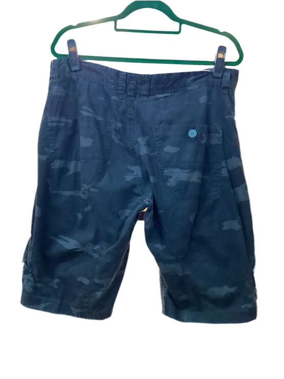 Men’s cargo shorts black and dark white Projek Raw size 34