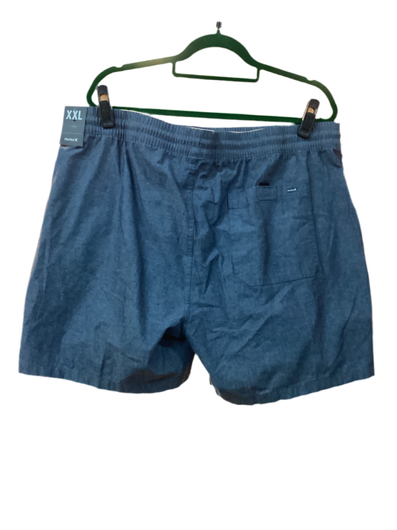 Men’s original denim shorts faded blue Hurley X 2XL