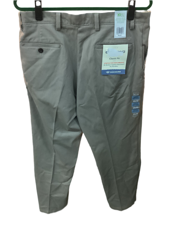 Men’s khakis original beige Dockers 34x32