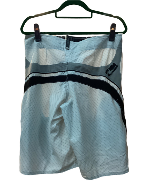 NWT Men’s swim trunks original white gray and black O’neill size 30