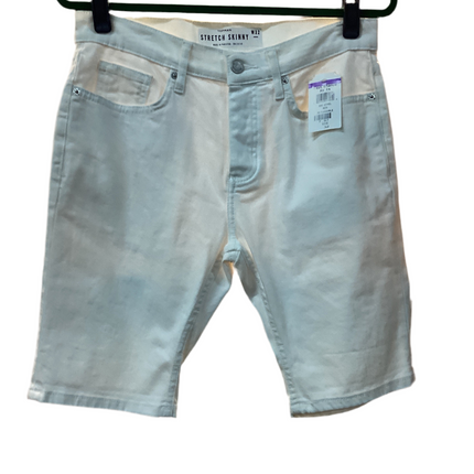 Men’s denim shorts white stretch Topman size 32