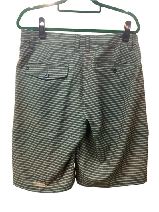 Men’s denim shorts striped brown and white Rip Curl size 32