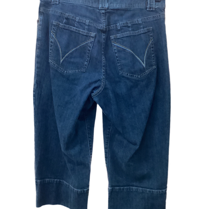 NWT capri jeans stretch blue Venezia XS