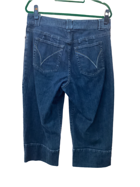 NWT capri jeans stretch blue Venezia XS