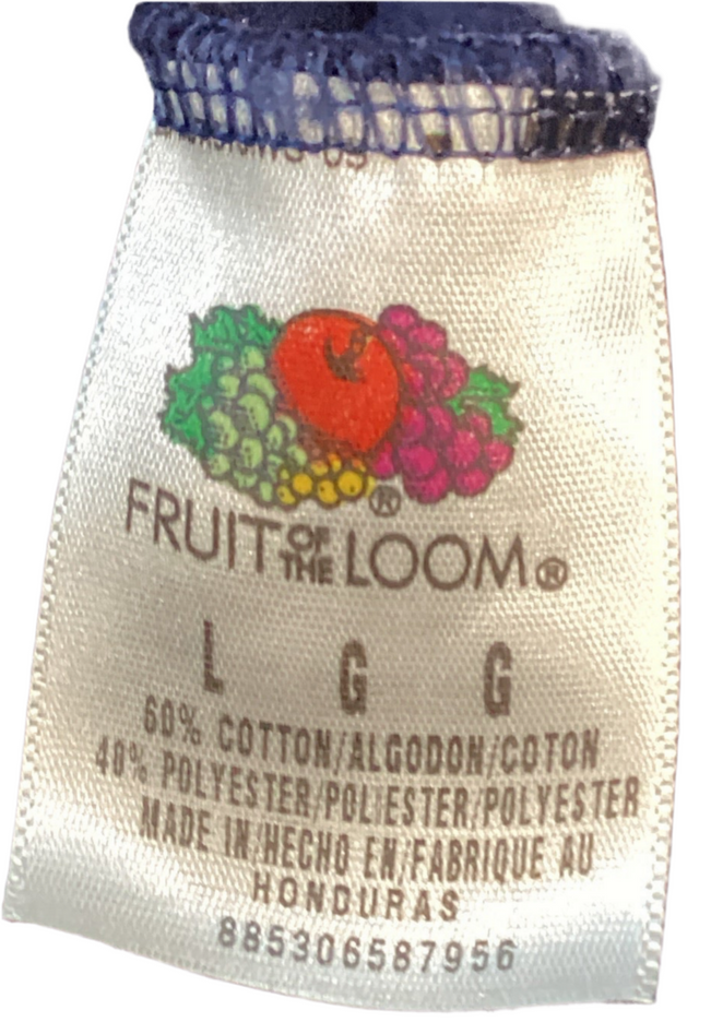 Men’s sweatpants original blue Fruit of The Loom Large