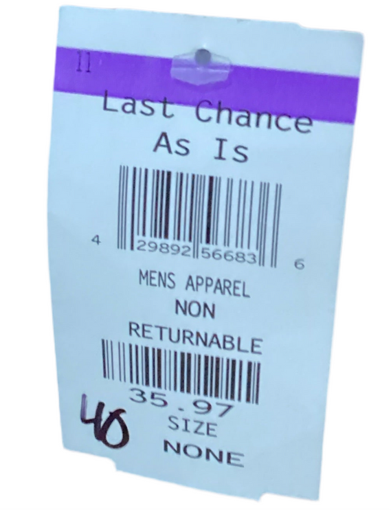 NWT means jeans original blue size 40