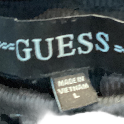 NWT Men’s sweatpants original black and white Guess Large