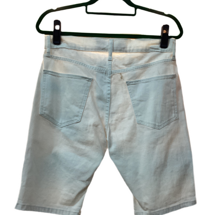 Men’s denim shorts white stretch Topman size 32