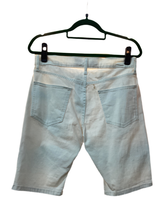 Men’s denim shorts white stretch Topman size 32