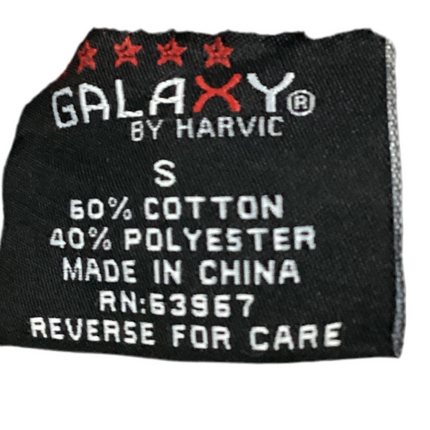 NWT men’s sweatpants original gray Galaxy By Harvic small