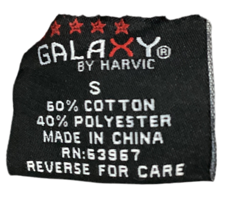 NWT men’s sweatpants original gray Galaxy By Harvic small